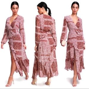 LuLu’s Open Leg Maxi Dress